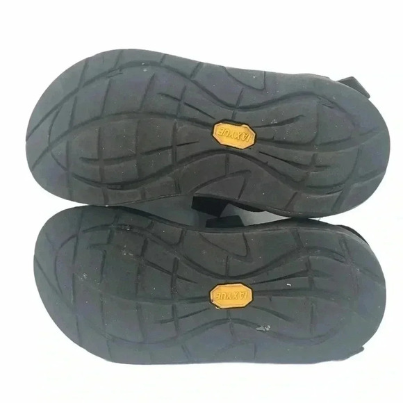 IAXYUE BLACK STRAPY COMFORT HIKING SANDALS BOYS SIZE 3 OUTDOOR TRAIL SHOES - Picture 13 of 15